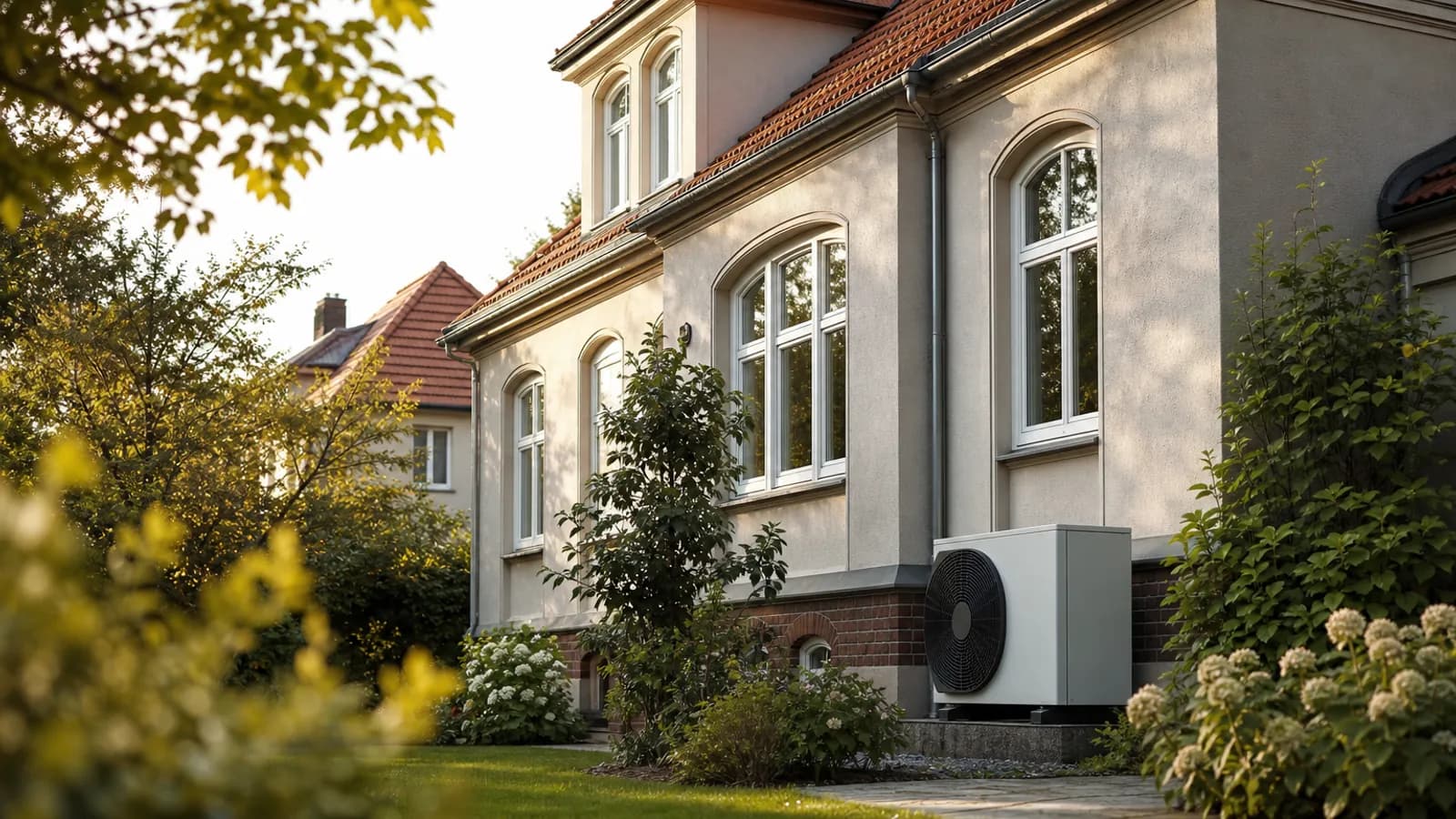 Einfamilienhaus mit Wärmepumpe — typische Umrüstung in Fürth, Erlangen und Umgebung